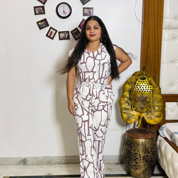 Crinkle Cotton Blend Co-Ord