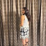 Sheer Crochet Skirt Set