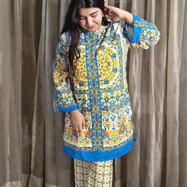 Cultural Motif Kurti Set