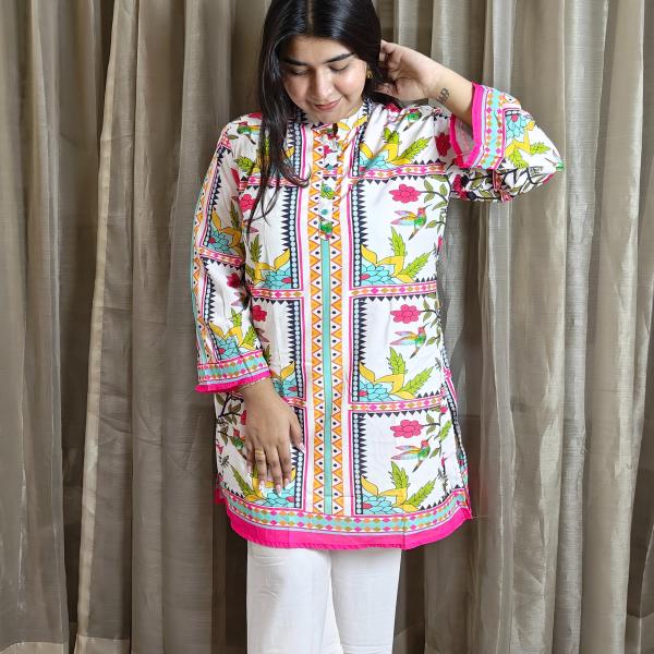 Cultural Motif Kurti Set