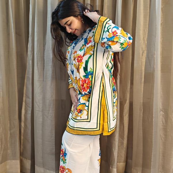 Cultural Motif Kurti Set