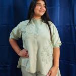 A-Line Net Blossoms Set