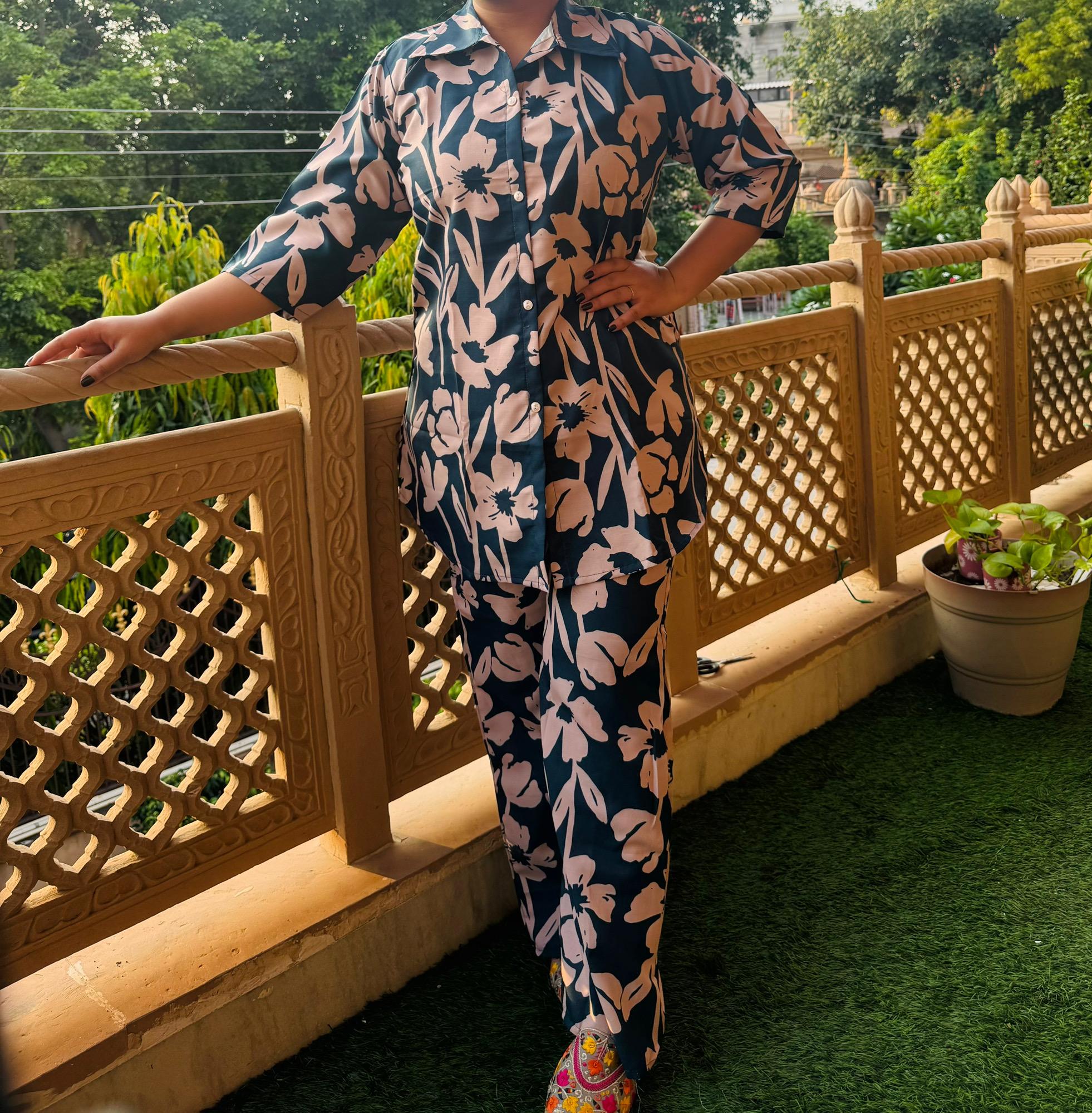 Floral Fusion Co-Ord Set