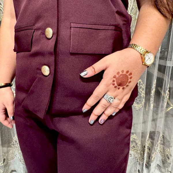 Sangria Statement Power Co-Ord