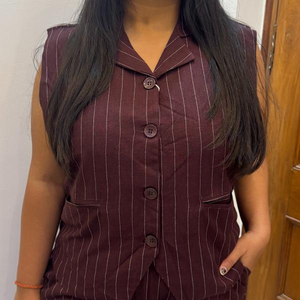 Pinstripes Power Co-Ord