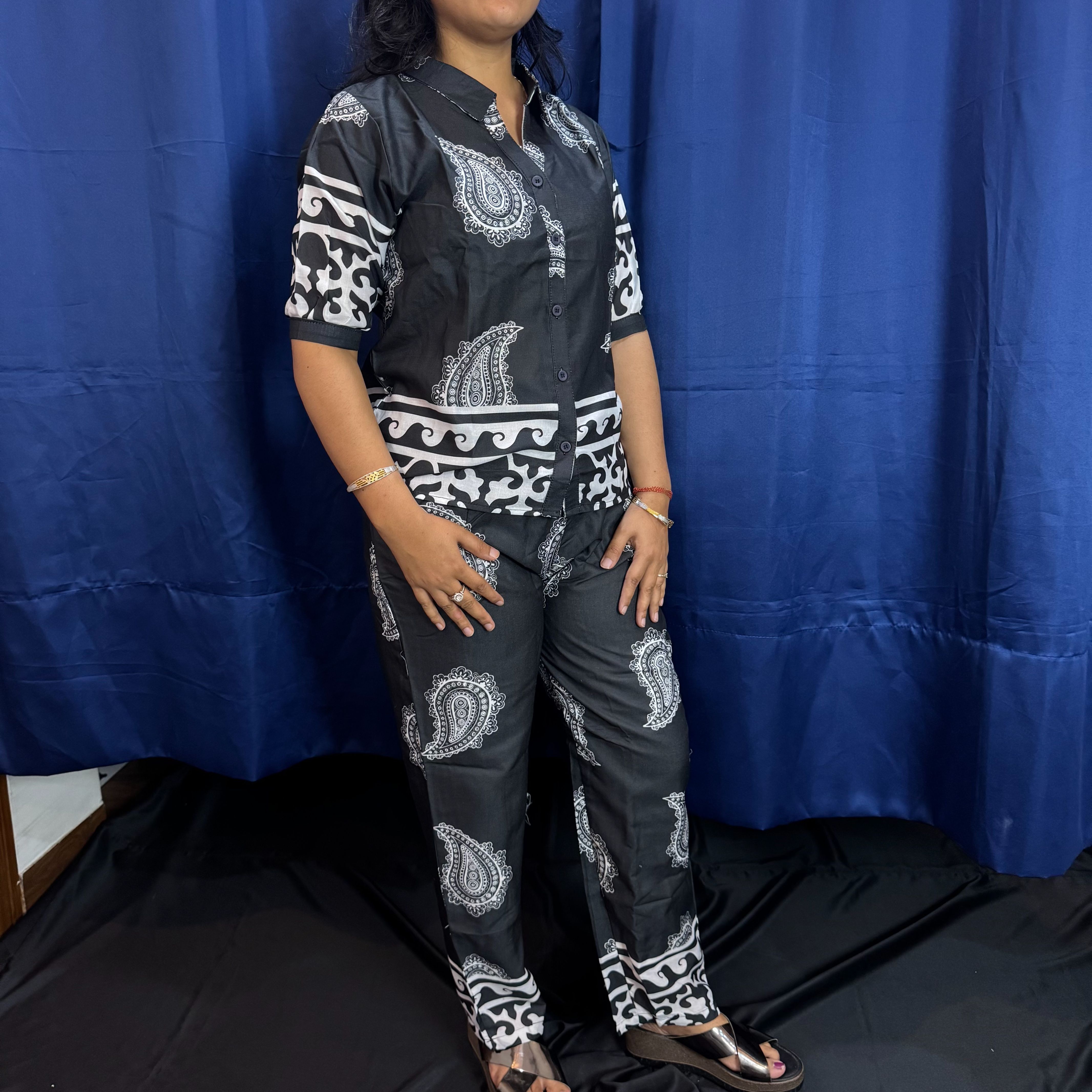 Motifs Printed Co-Ord