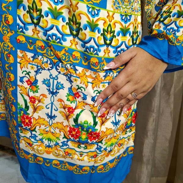 Cultural Motif Kurti Set