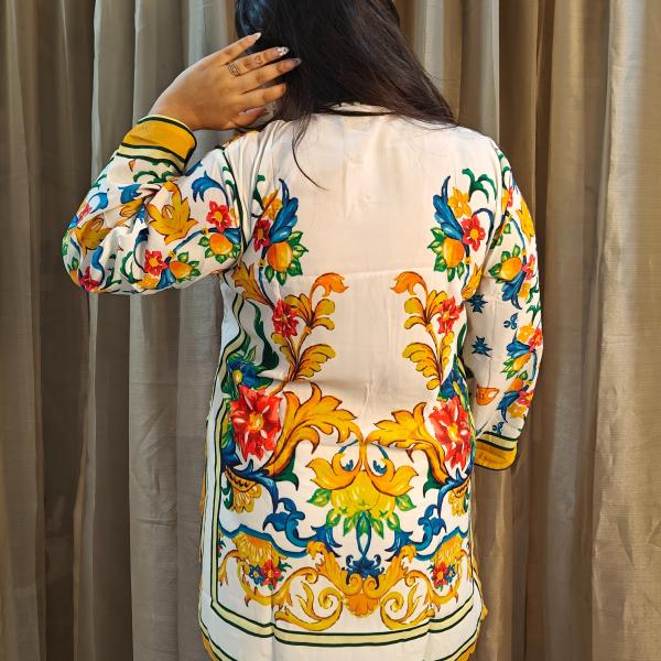 Cultural Motif Kurti Set