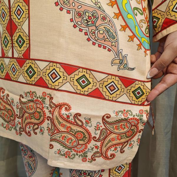 Cultural Motif Kurti Set