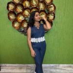 Denim Floral Pop Co-Ord