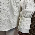 White Lace Luxe Co-Ord set