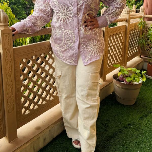 Lavender lace Co-Ord set