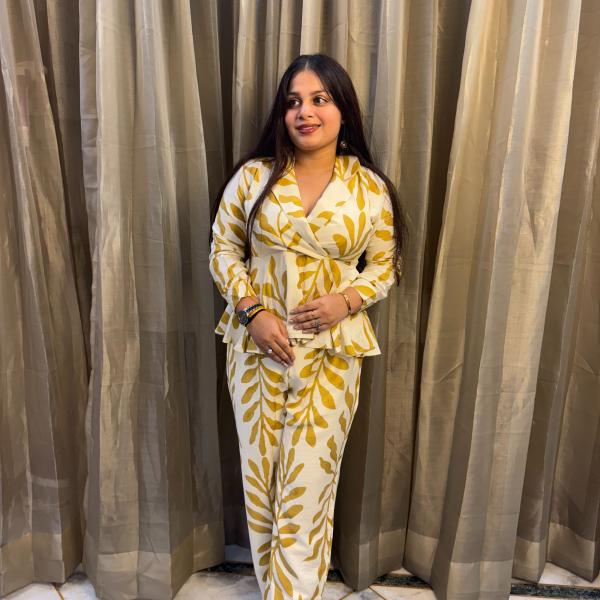 Forest FlowBlazer Set