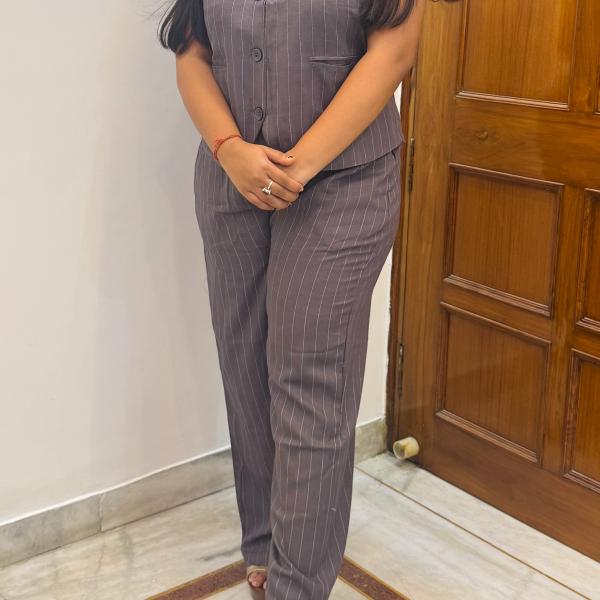 Pinstripes Power Co-Ord